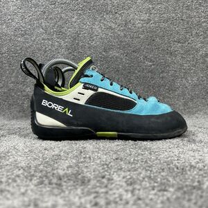 Boreal Joker Lace Mens Size 7 Blue Bouldering Rock Climbing Shoes Used